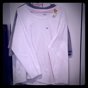 Basic Editions 4XL white tee